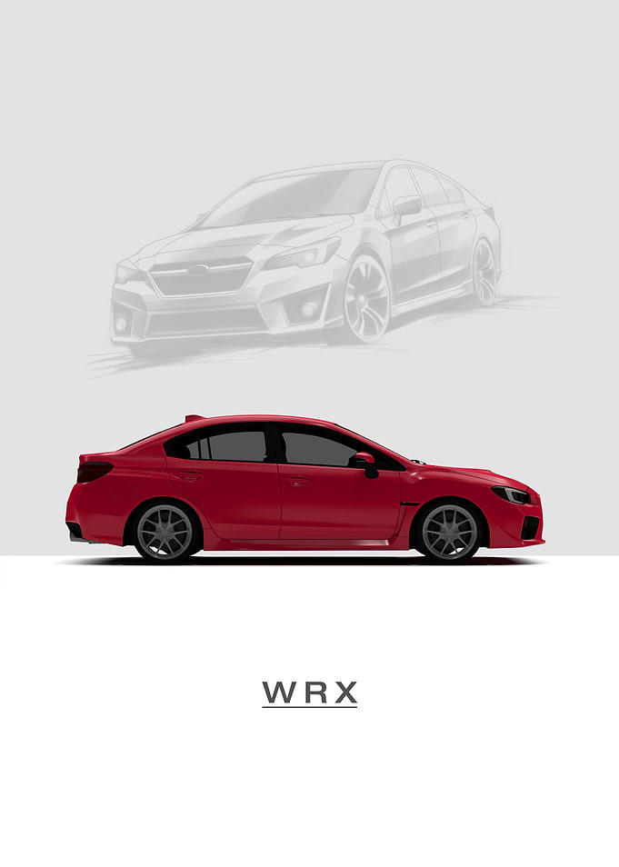 2015 Subaru WRX Red