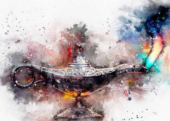Magic Lamp White