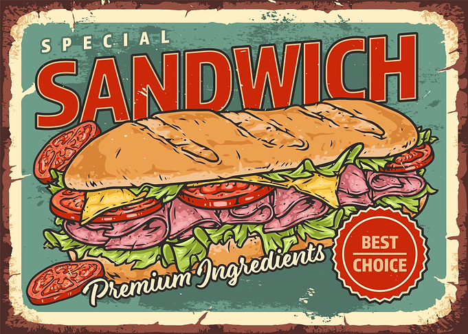 Sandwich Menu