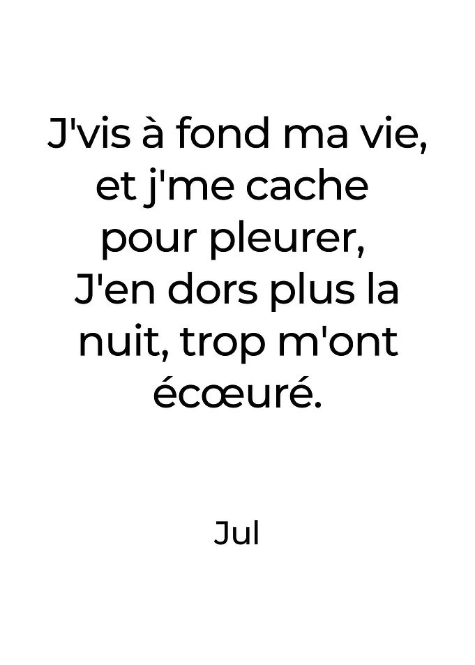 Rap Fr Affiche Poster
