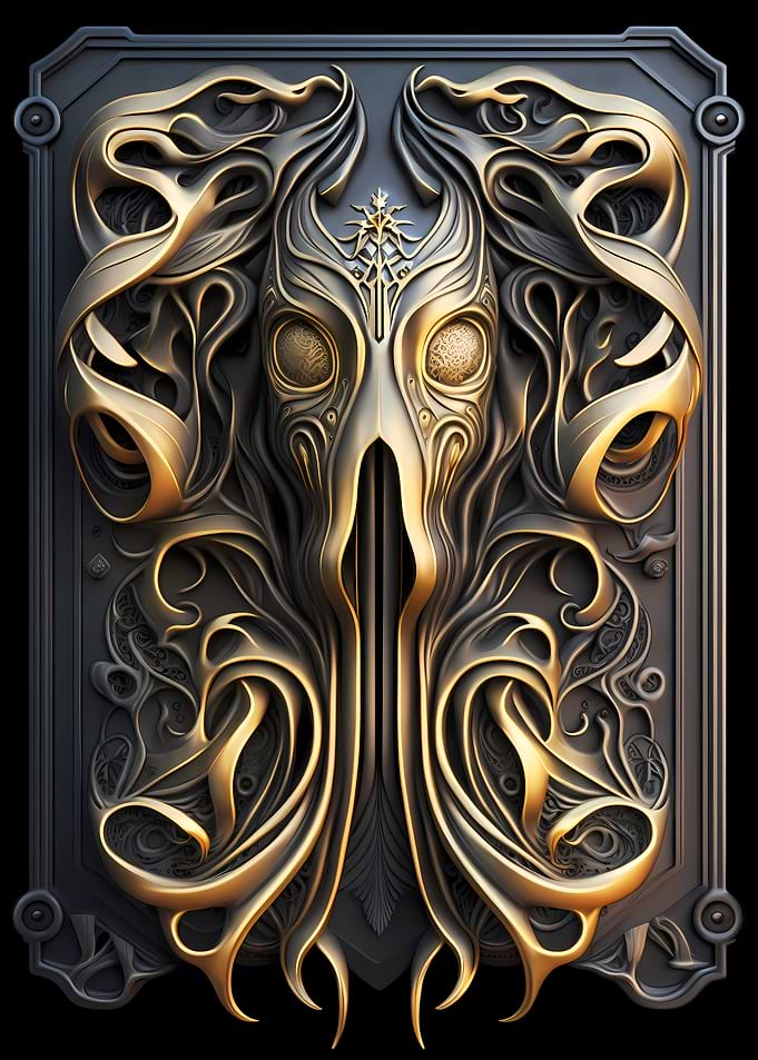 King Kraken Art Deco