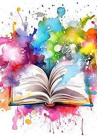 Magic Book Watercolor