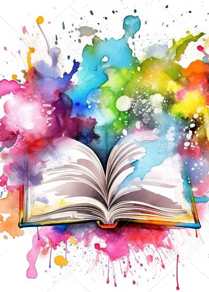 Magic Book Watercolor