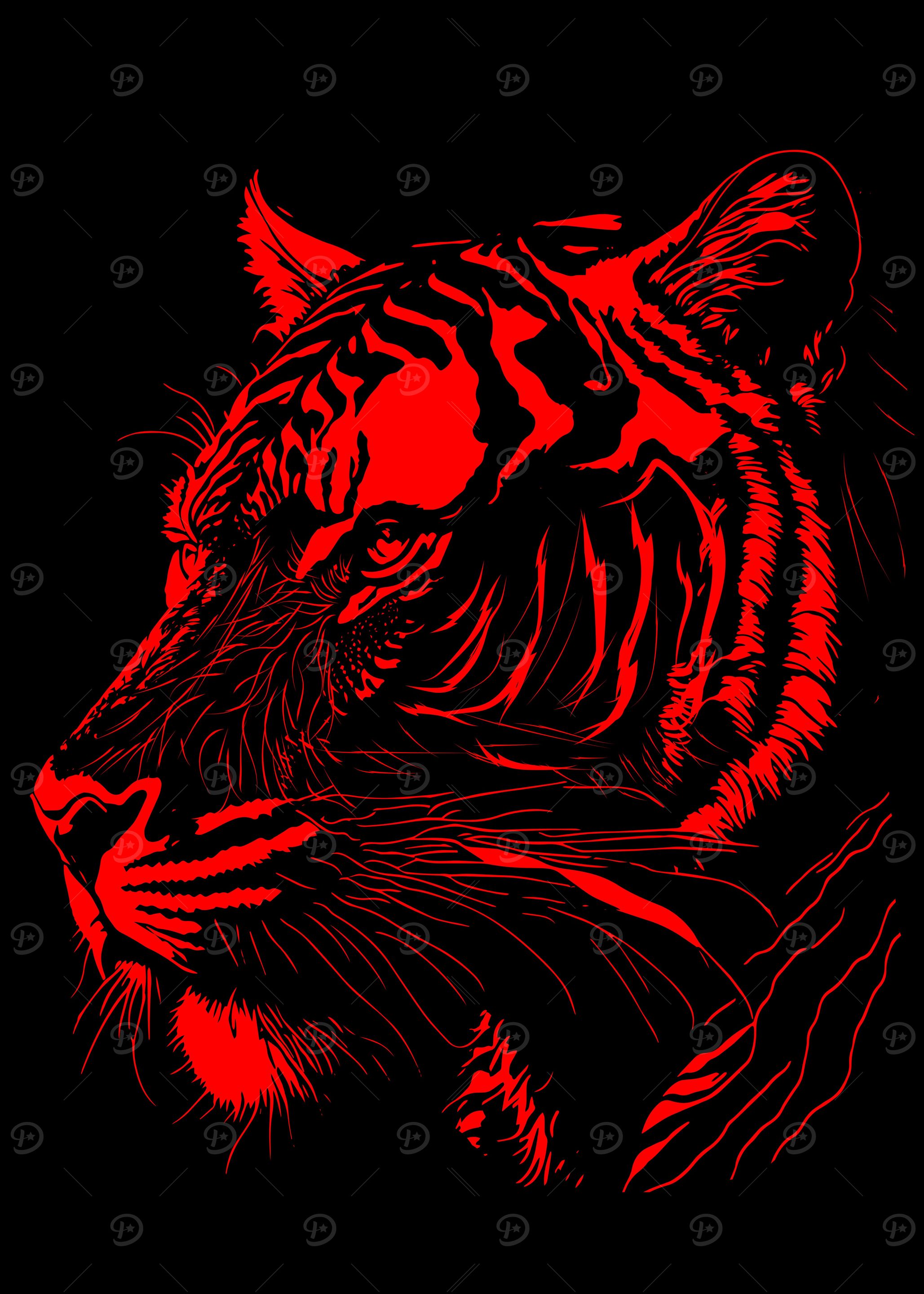 Tiger Power Red