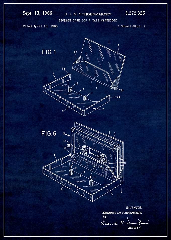 Storage Case For A Tape