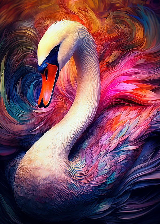 beautiful swan