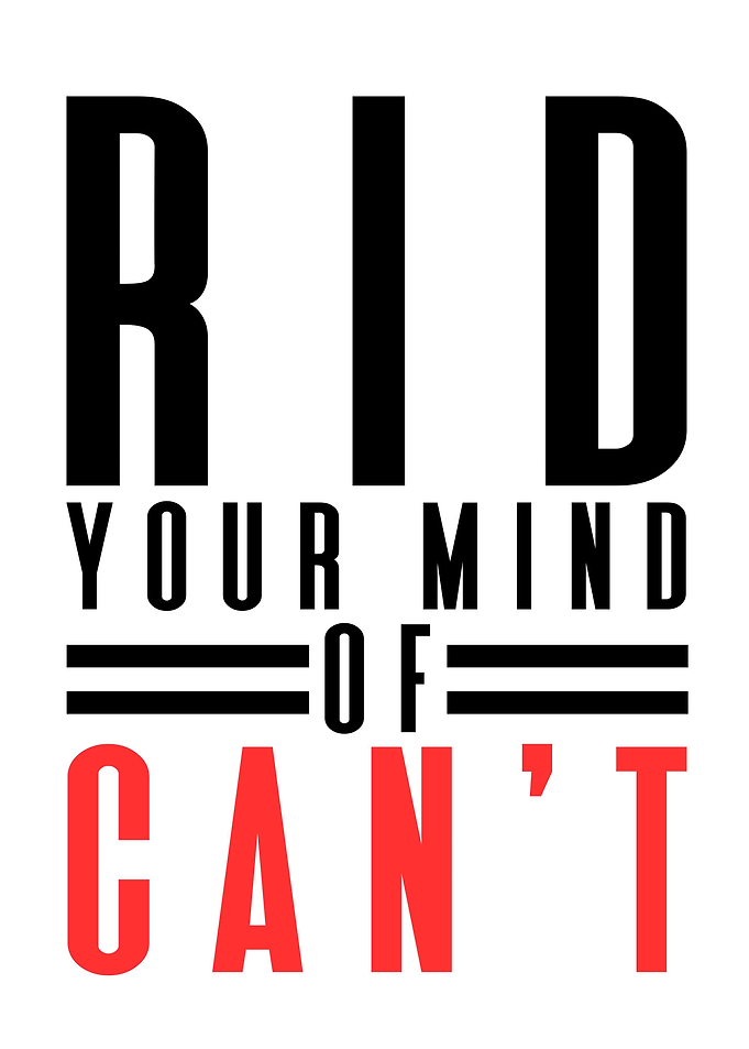 Ride your mind of cant