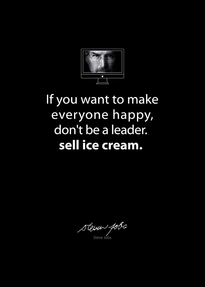 Steve Jobs Leader Quote