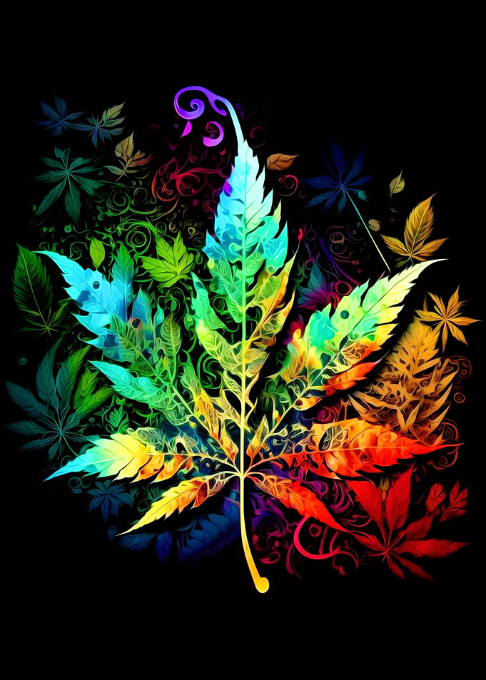 Colorful Cannabis