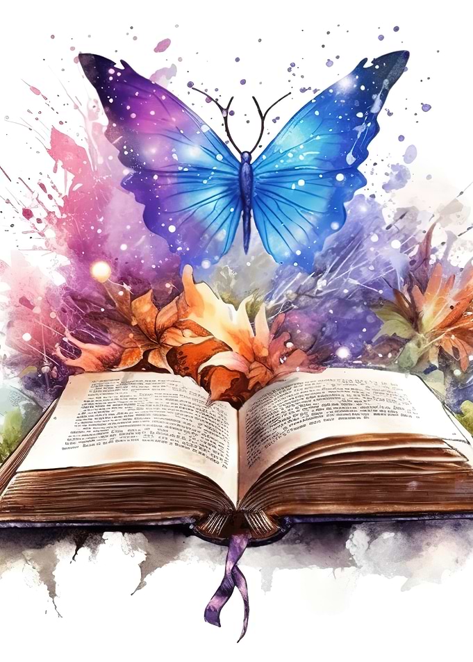 Magic Book Watercolor