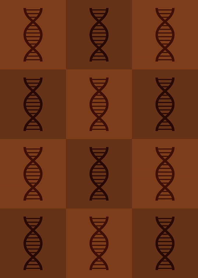 DNA Science Icons Pop Art
