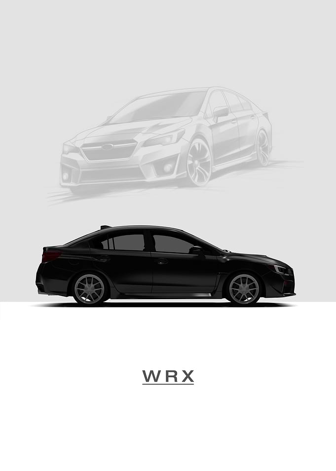 2015 Subaru WRX Black