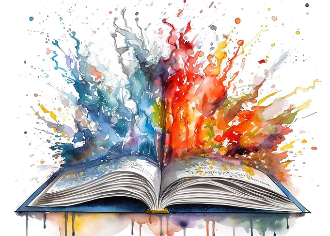 Magic Book Watercolor