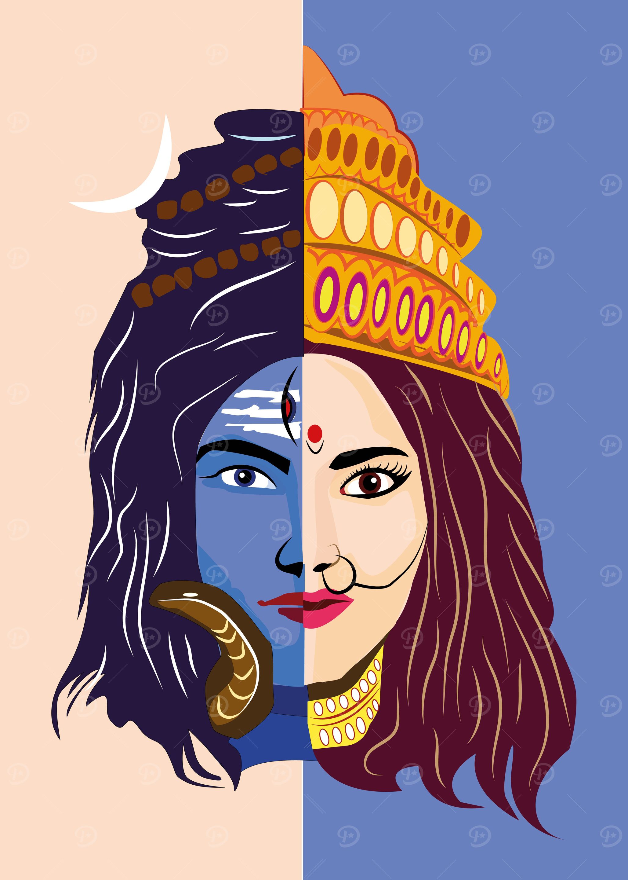 shiva Parvati union