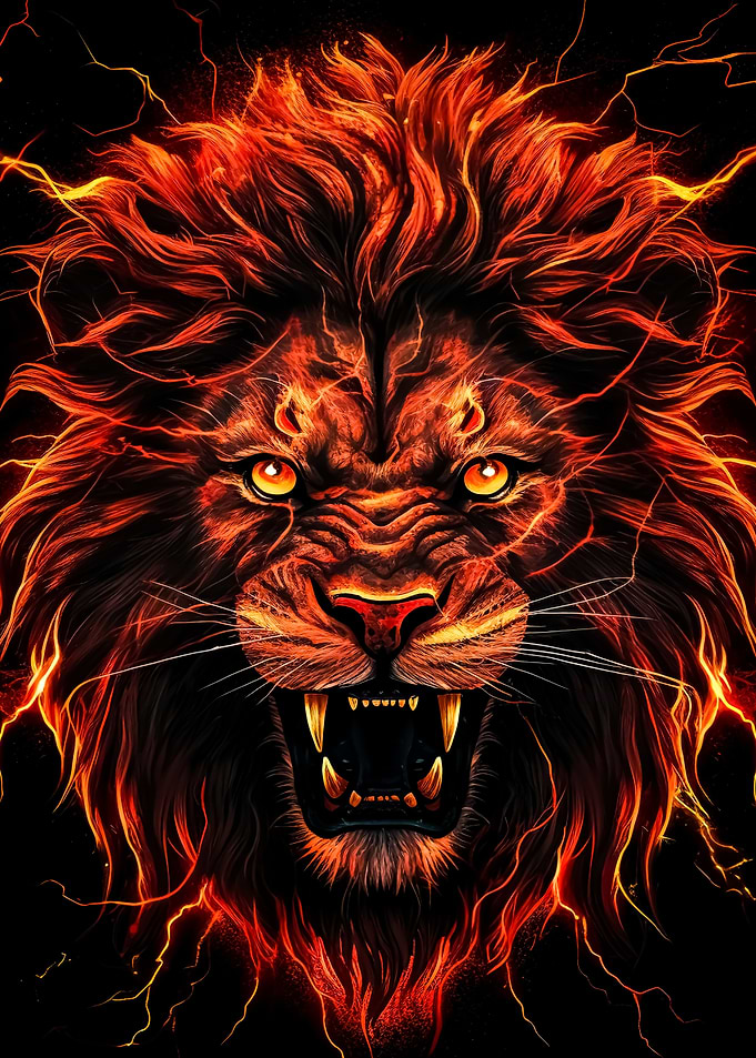 Red Lion Head