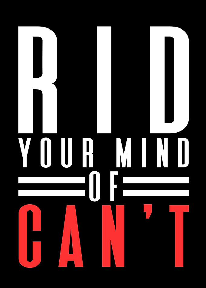 Ride your mind of cant