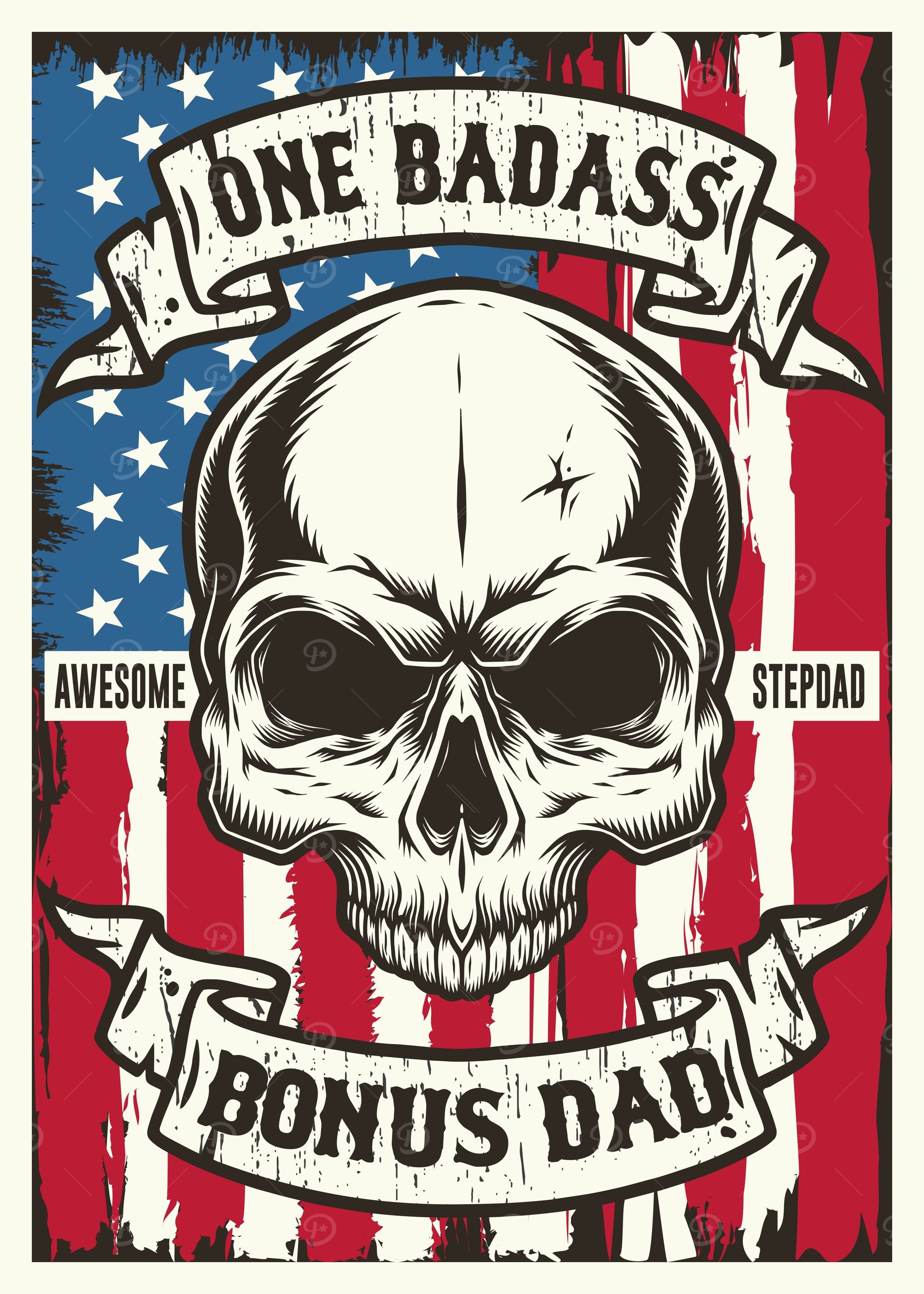 Awesome Stepdad Patriotic