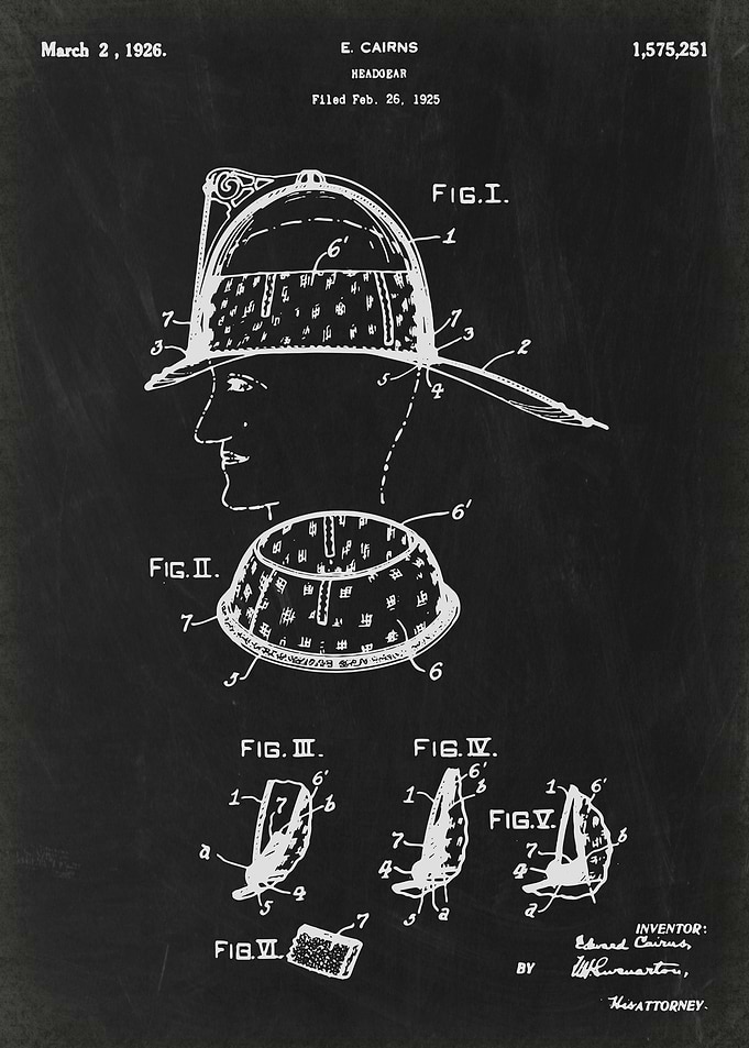 Headgear patent