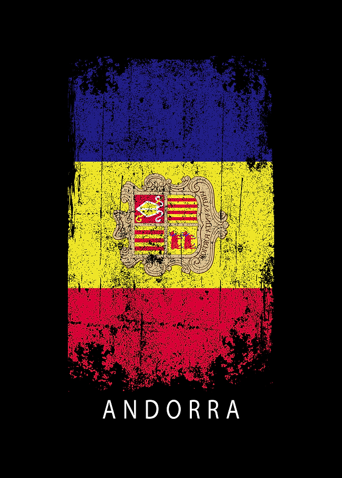 ANDORRA Flag