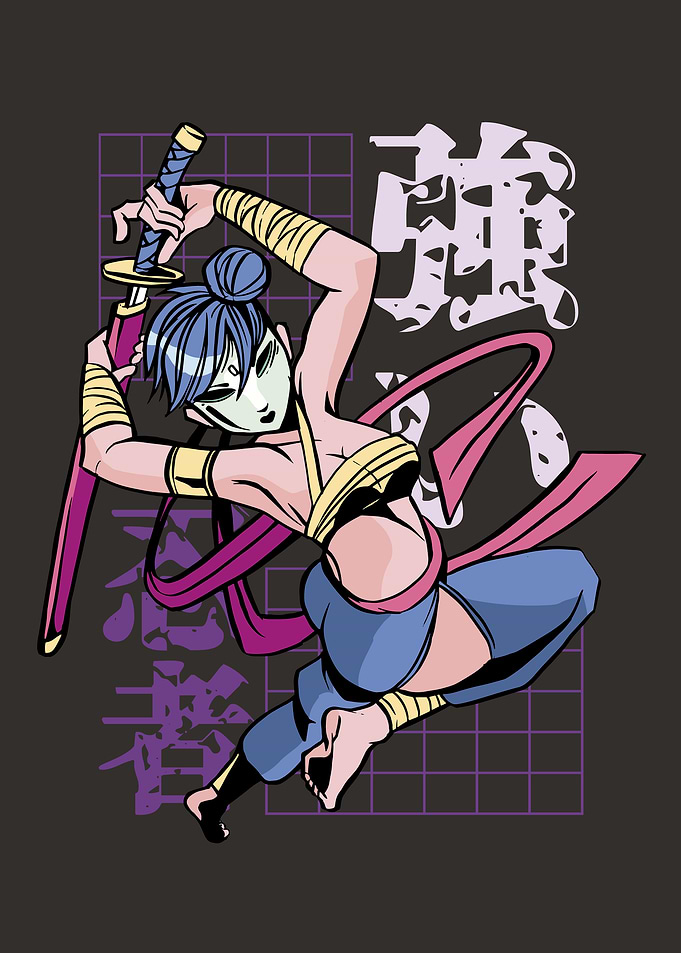 Anime Samurai Warrior