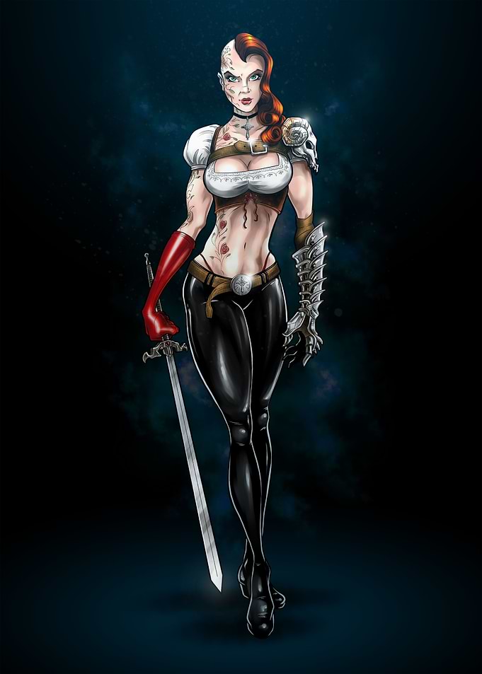 Fantasy Gothic Girl