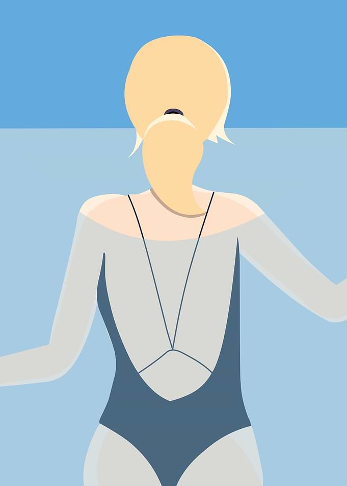 female swimmers