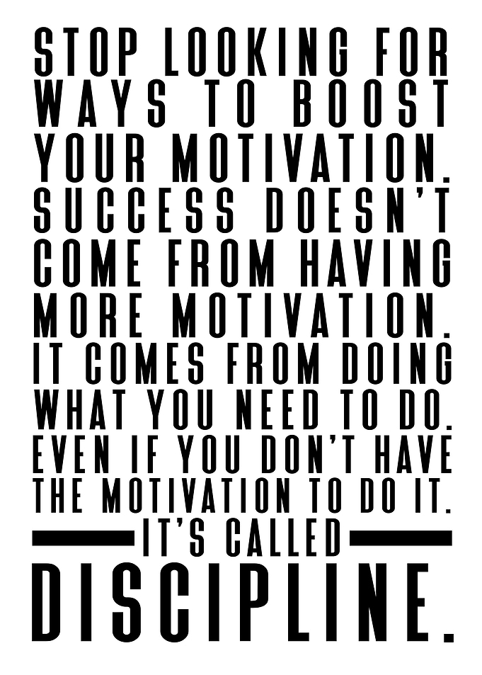Motivation Vs Discipline