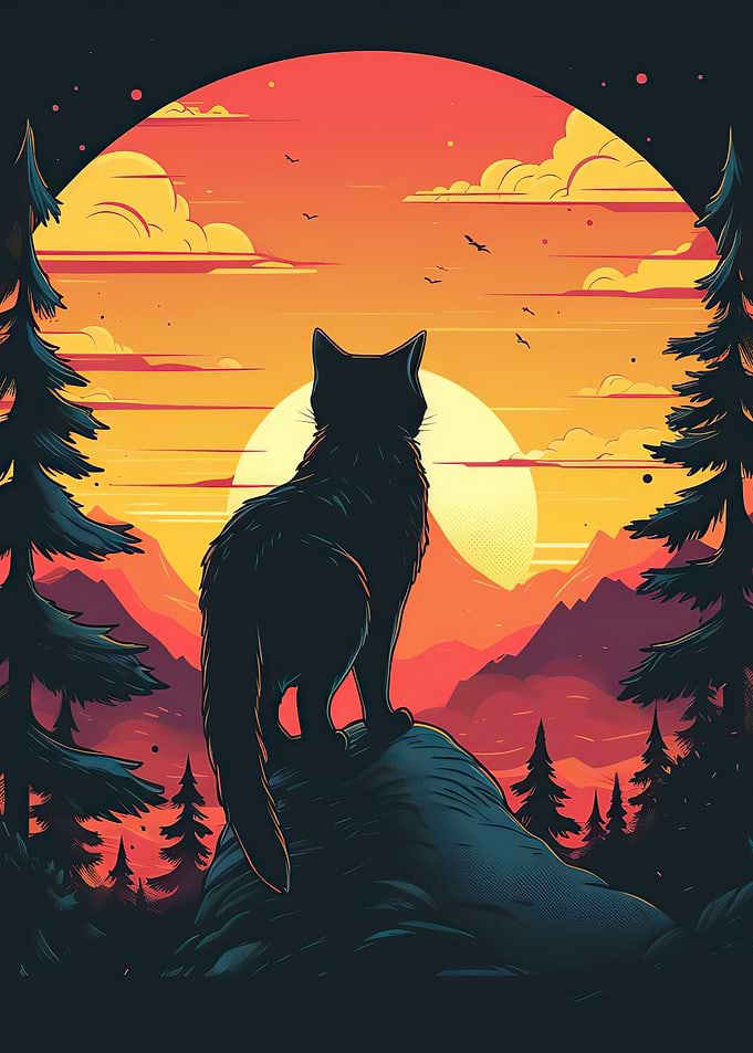 Black cat