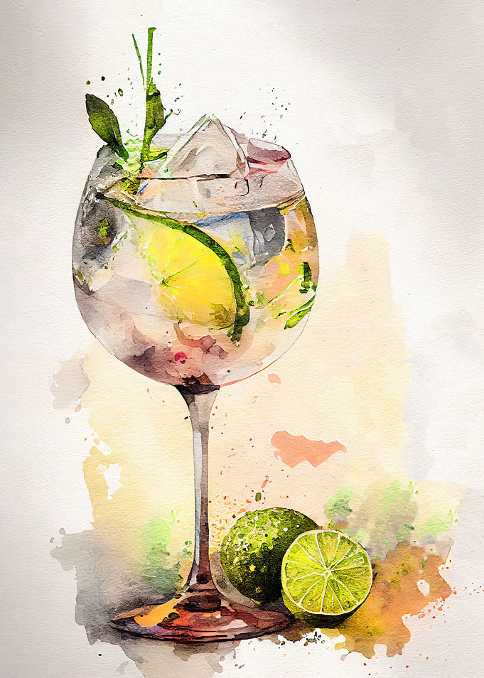 Herbal and citrus drink