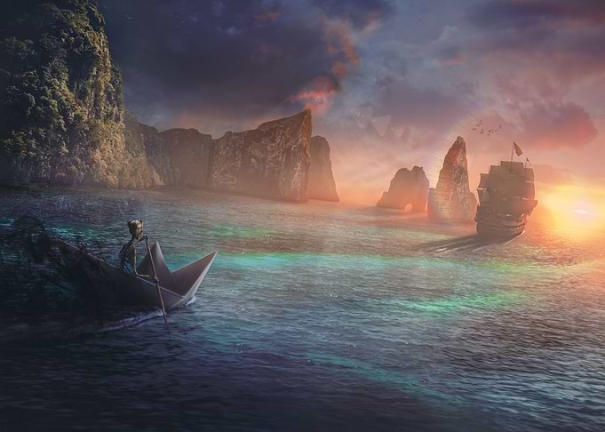 Paper Boat Adventure