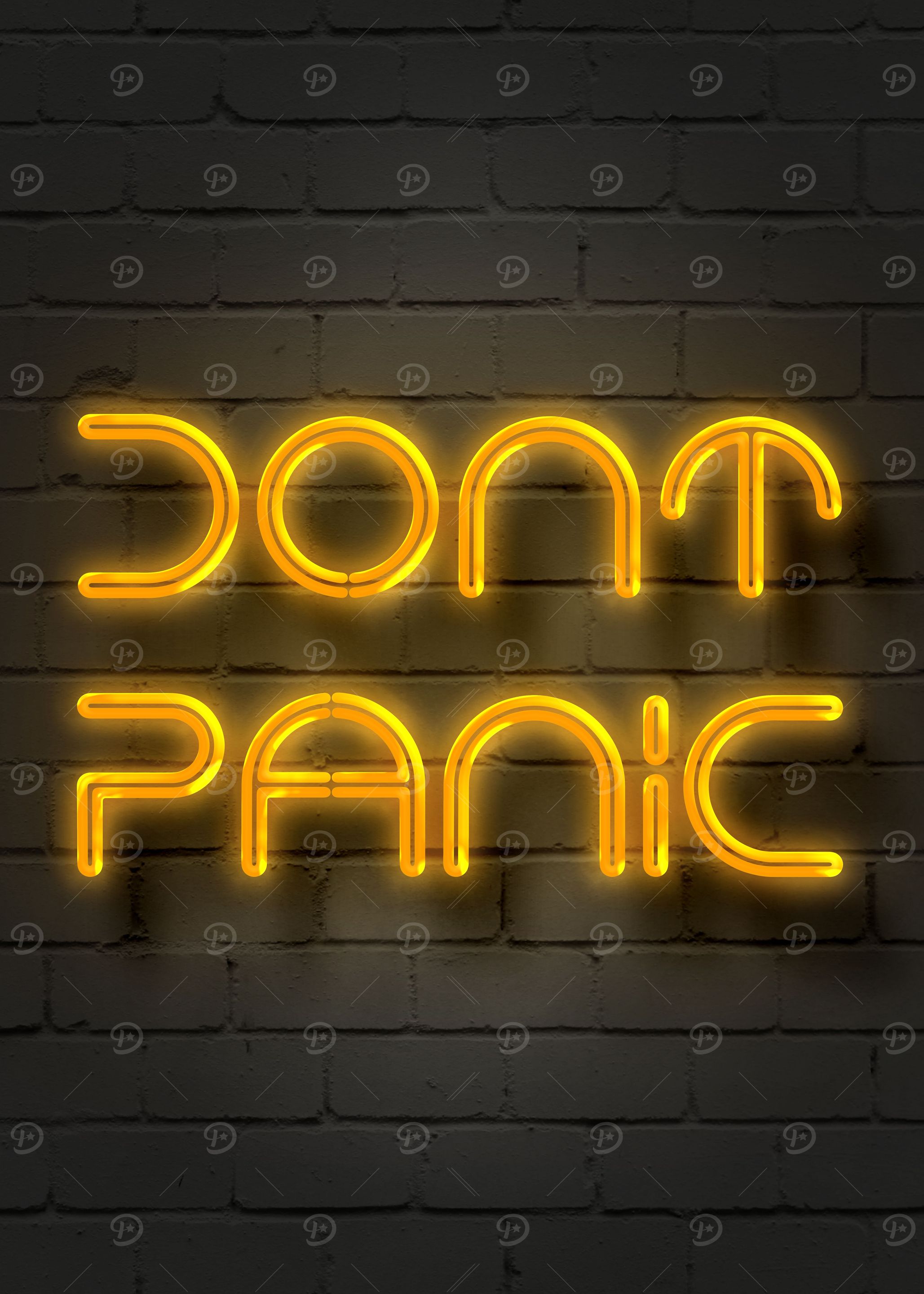 Dont Panic Neon