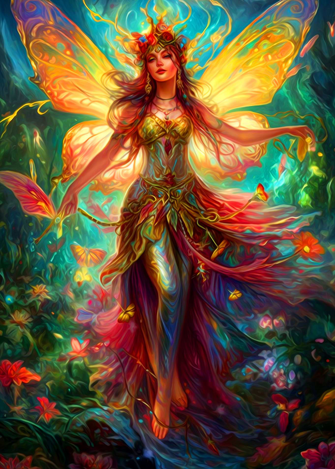 Colorful Fairy