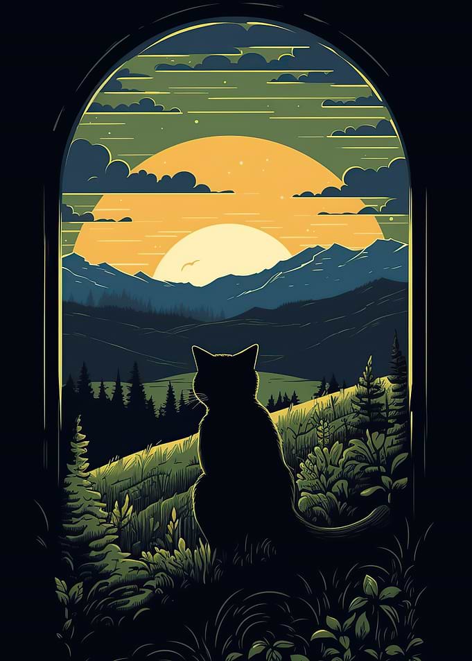 Black cat