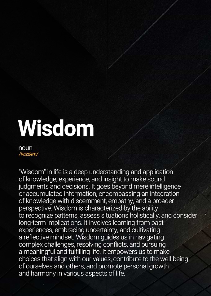 Wisdom