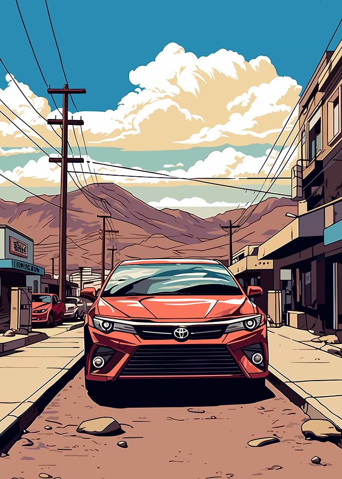 Toyota Car Minimalist