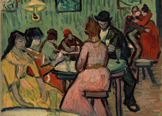 The Brothel 1888 Van Gogh
