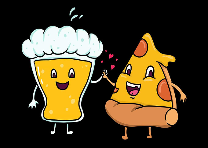Beer Pizza Pair