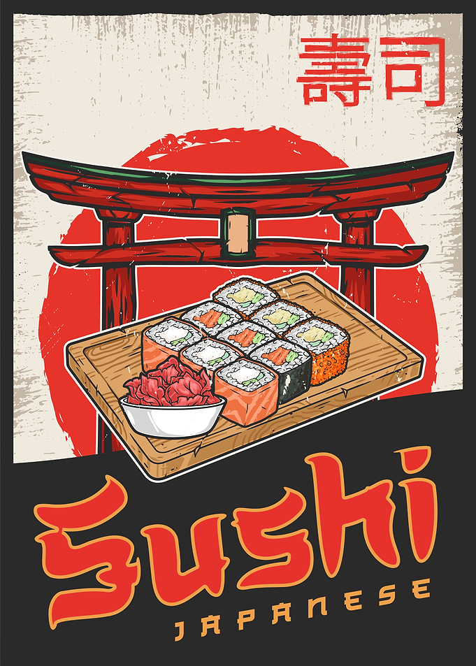 Eat Sushi Japanese Food