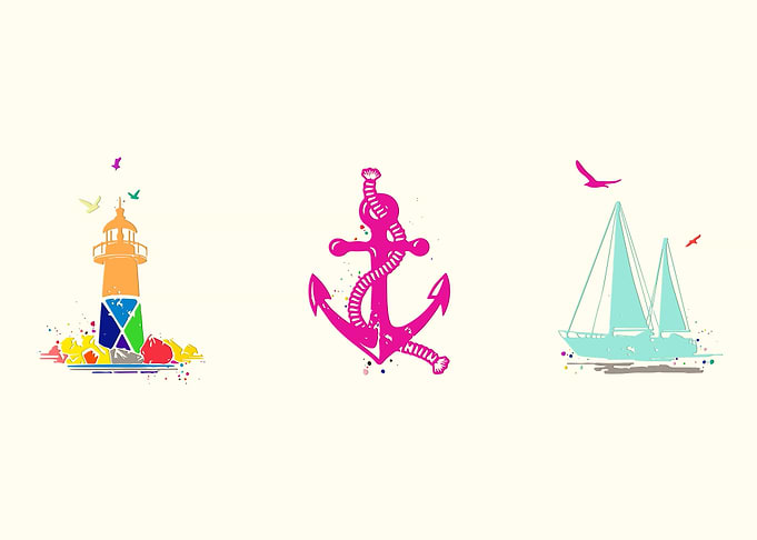 Nautical Decor Set
