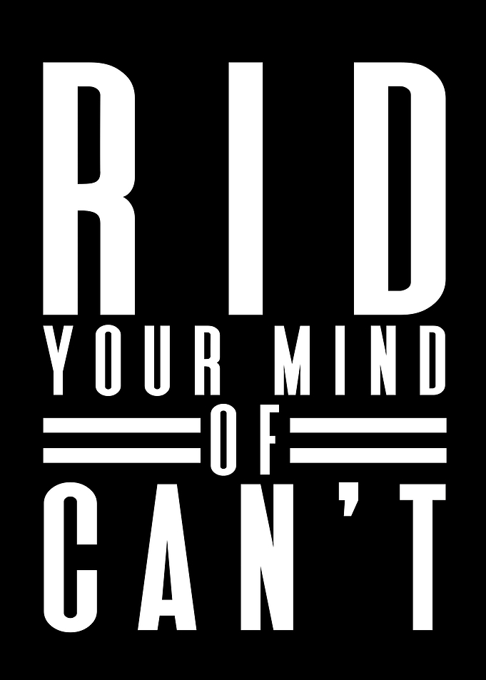 Ride your mind of cant