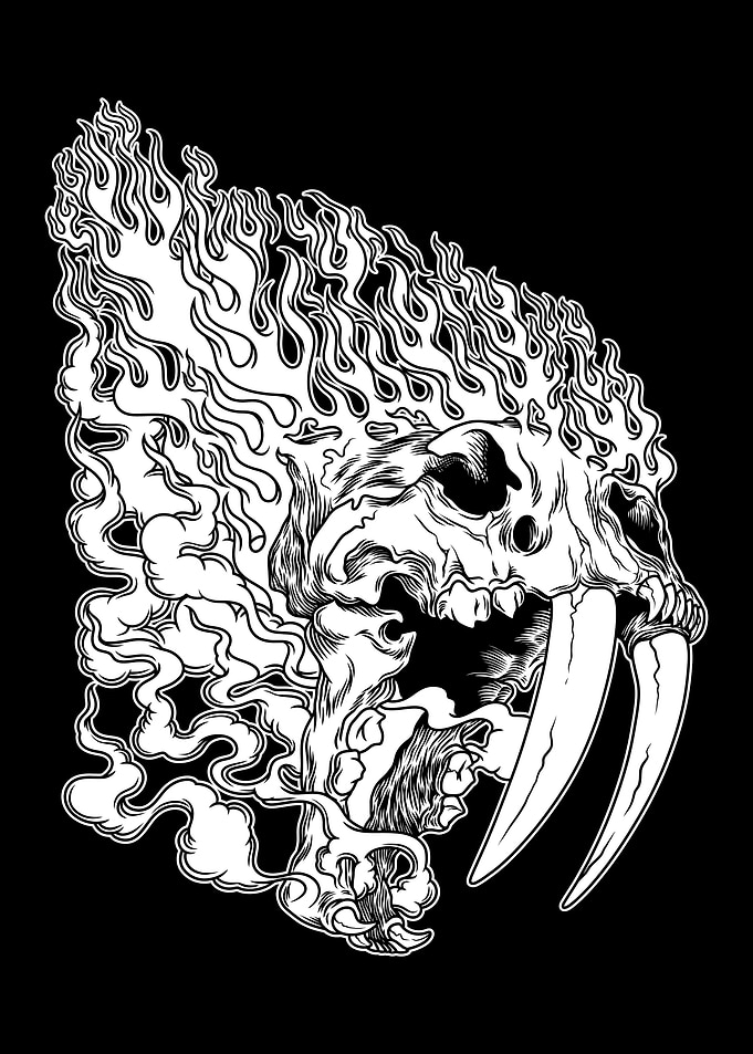 Sabertooth BnW