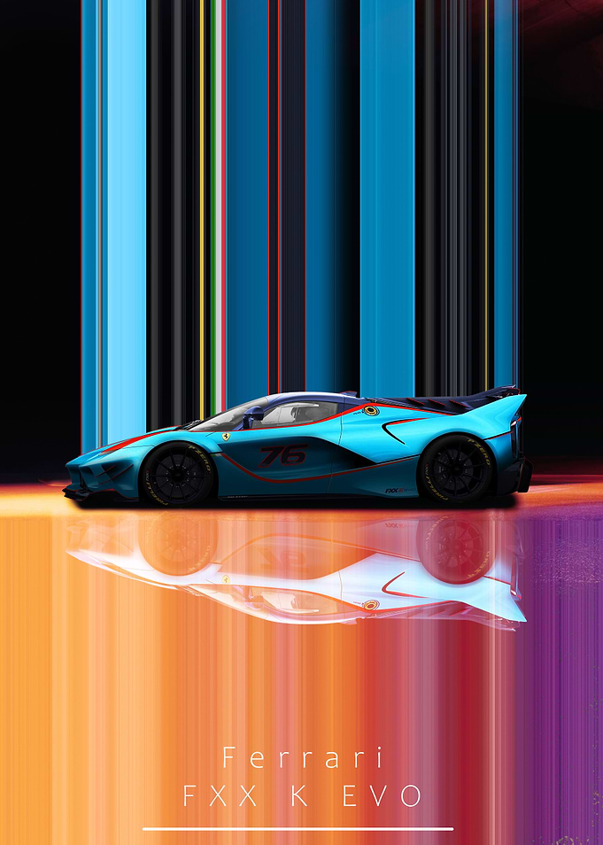 Ferrari FXXK EVO Race Car