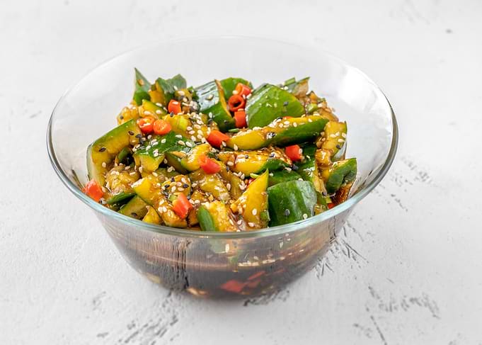 Chinese smashed cucumber