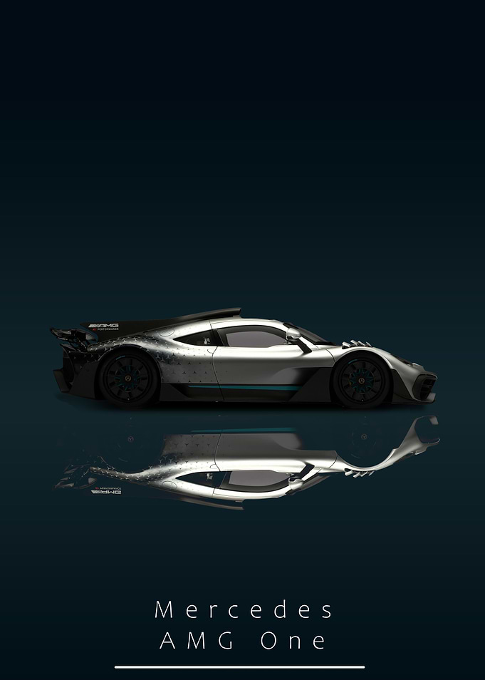 Mercedes AMG One Race Car
