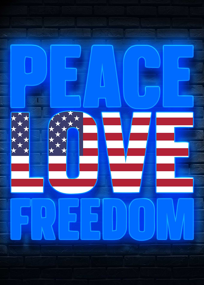 4th of July Poster USA