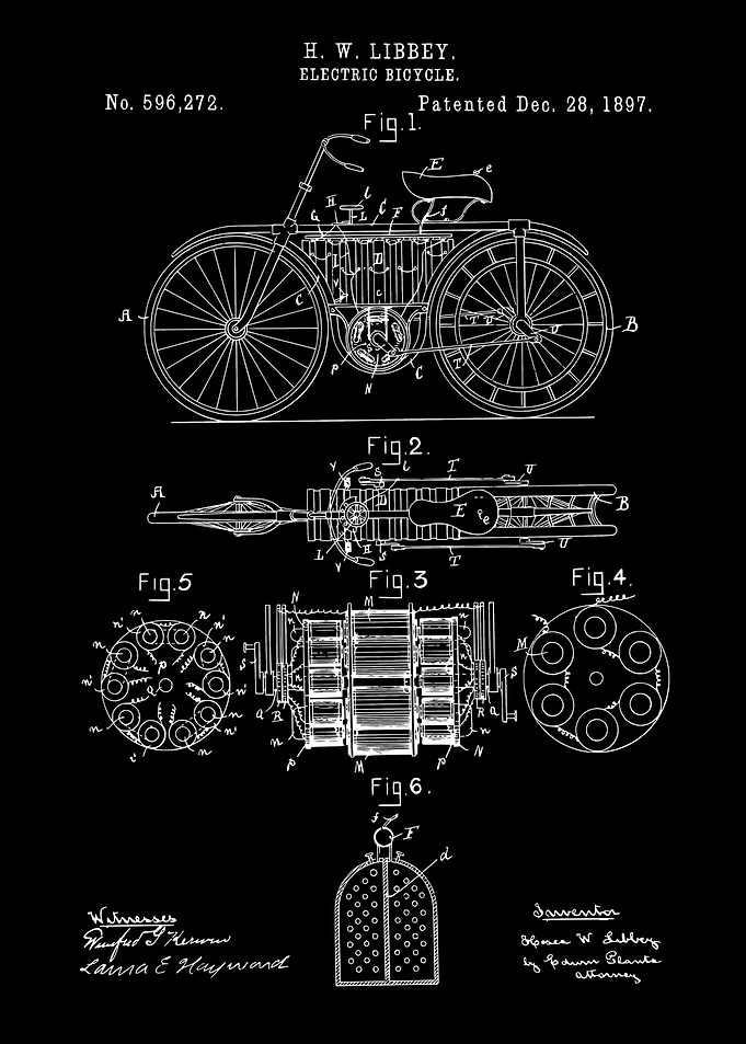 Electric bicycle patent