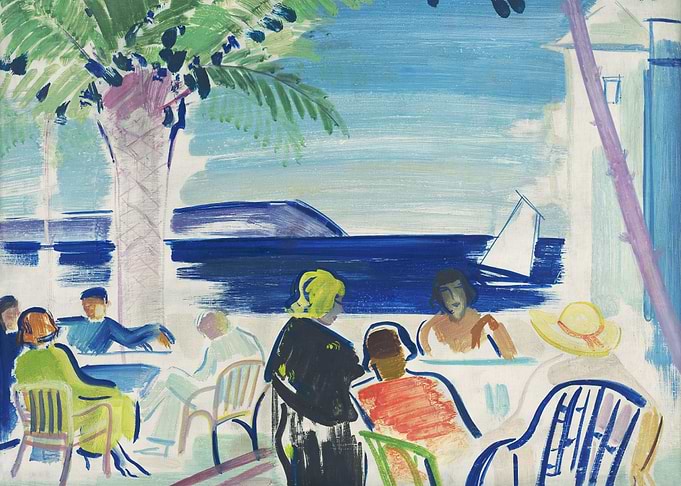French riviera 1920