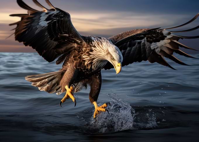 Eagle Catch of the Day