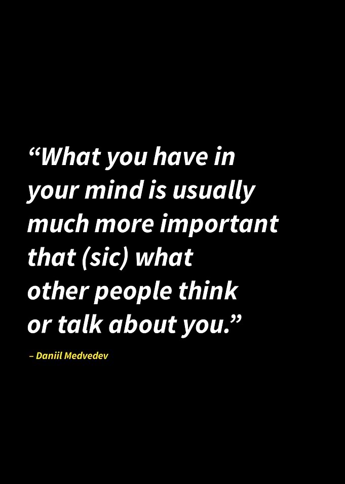 Daniil Medvedev quotes