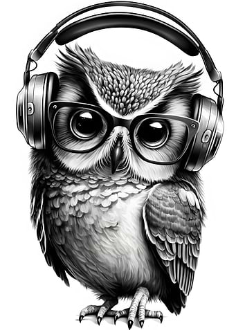 Smart Owl Artwork